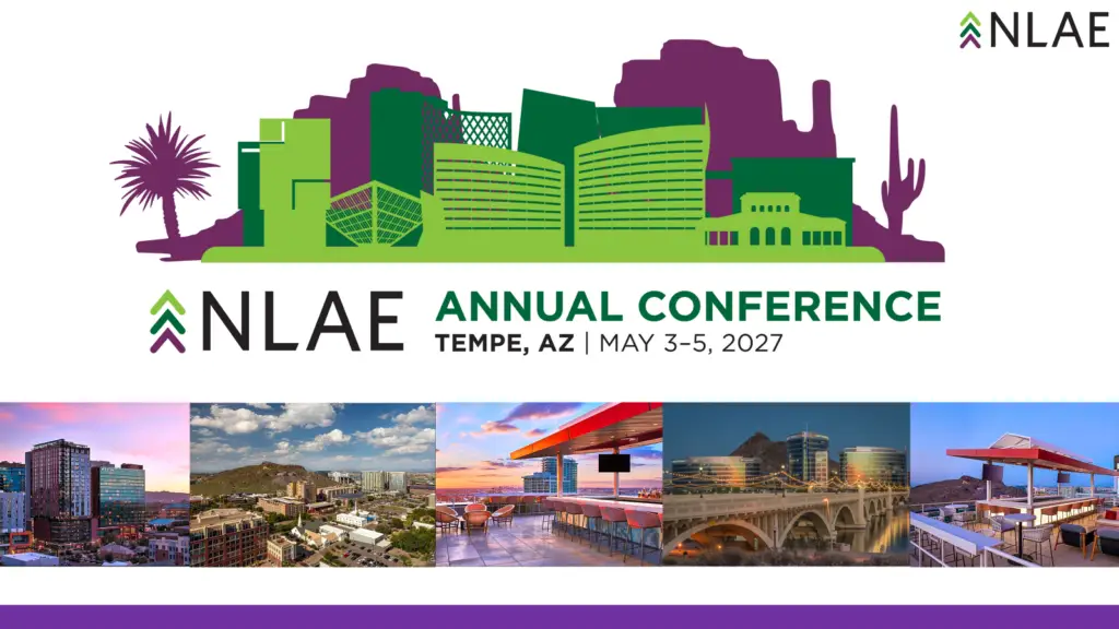 NLAE 2027 Annual Conference, May 3–5, 2027, Tempe, Arizona